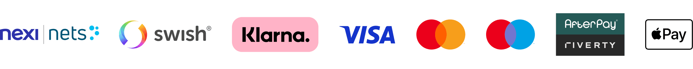 Nexi payment methods